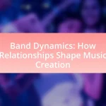 Band Dynamics: How Relationships Shape Music Creation