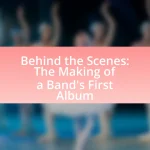 Behind the Scenes: The Making of a Band’s First Album