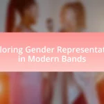 Exploring Gender Representation in Modern Bands