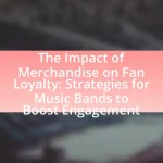 The Impact of Merchandise on Fan Loyalty: Strategies for Music Bands to Boost Engagement
