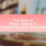 The Role of Music Videos in Supporting New Releases