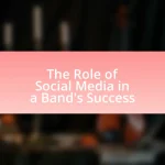 The Role of Social Media in a Band’s Success