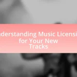 Understanding Music Licensing for Your New Tracks