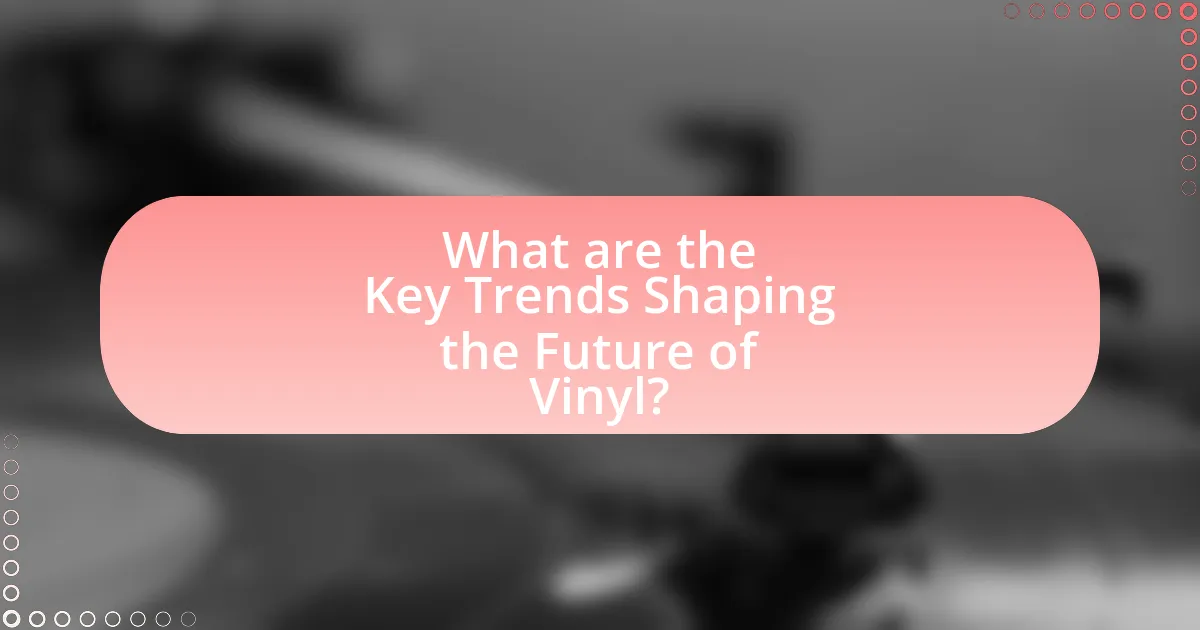 What are the Key Trends Shaping the Future of Vinyl?